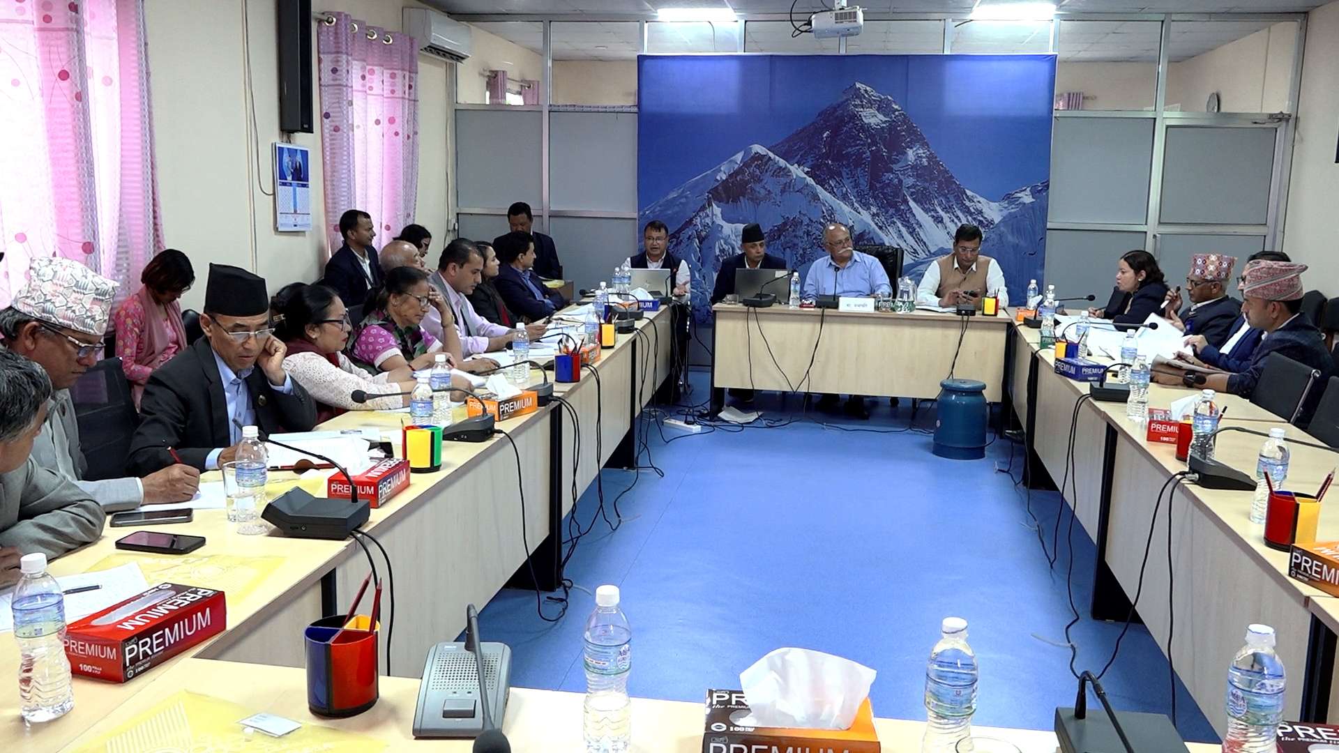 पूर्वाधार विकास समितिको बैठकमा सुनकोशी मरिन डाइभर्सनको कार्य प्रगतीबारे छलफल